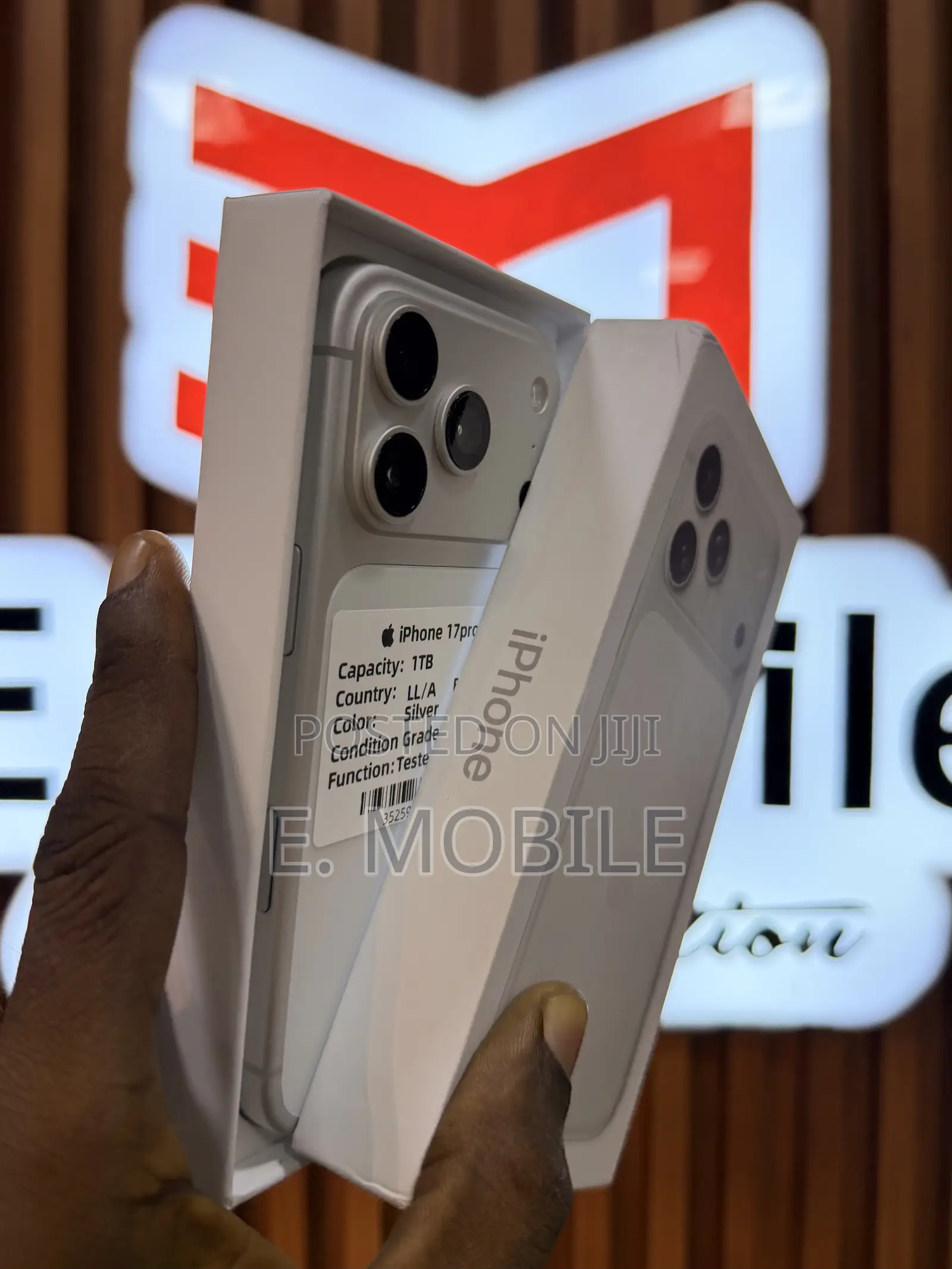 Apple iPhone 17 Pro 1 TB Silver