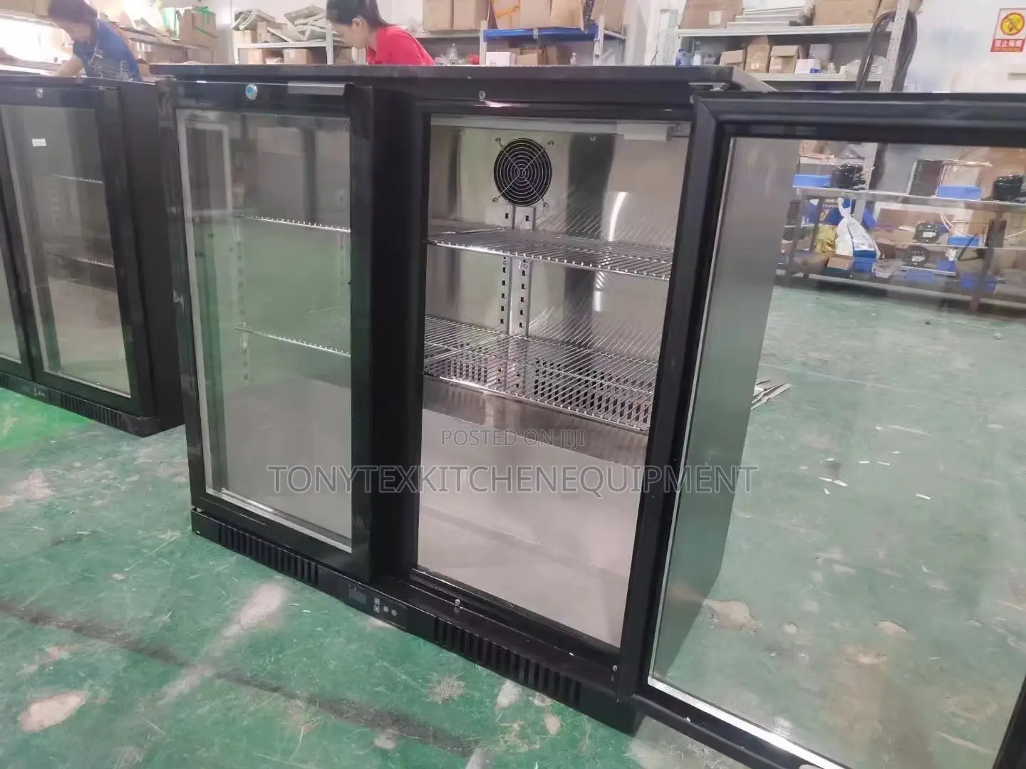 Commercial Double Door Wine Chiller