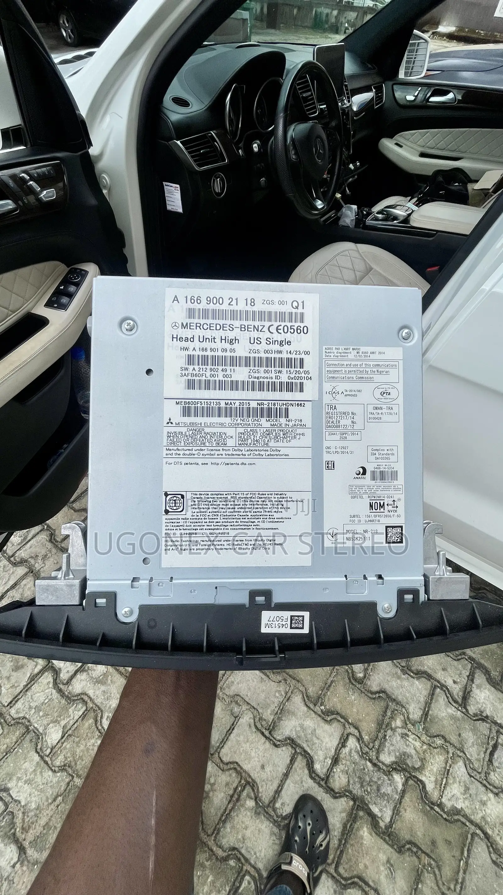 2013-16 Mercedes GLE 350 Factory Stereo