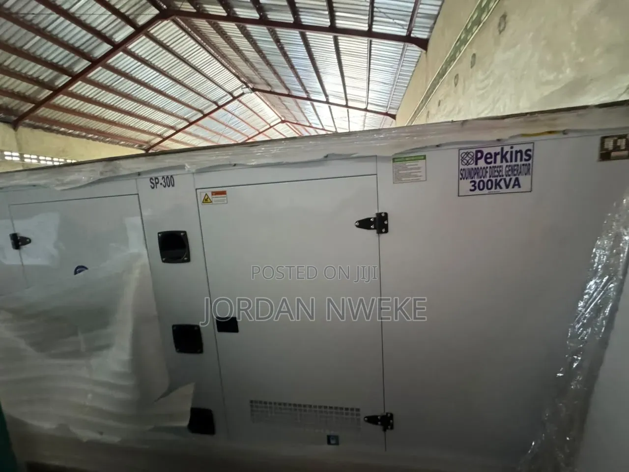 Quality 300KVA Perkins Soundproof Diesel Generator Etc 100%copper Coil