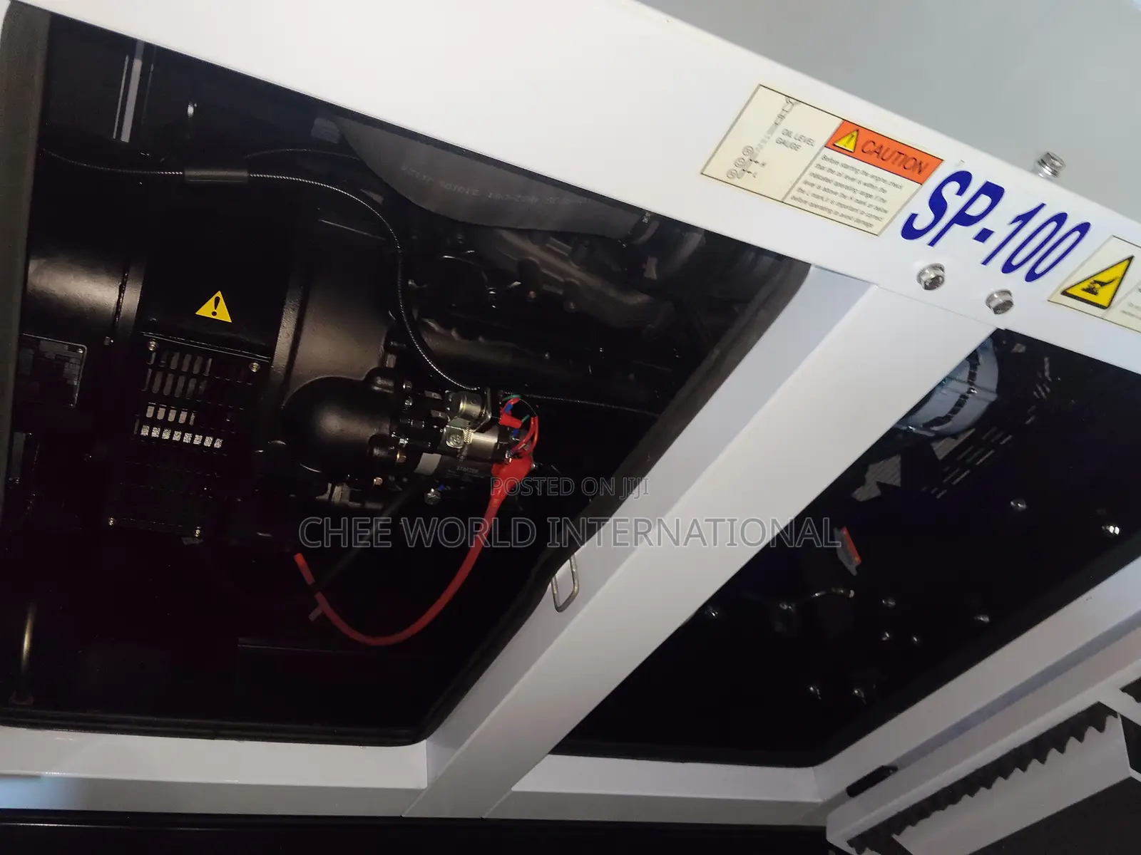 100kVA Original Perkins Silent/Soundproof Diesel Generator coper Coil