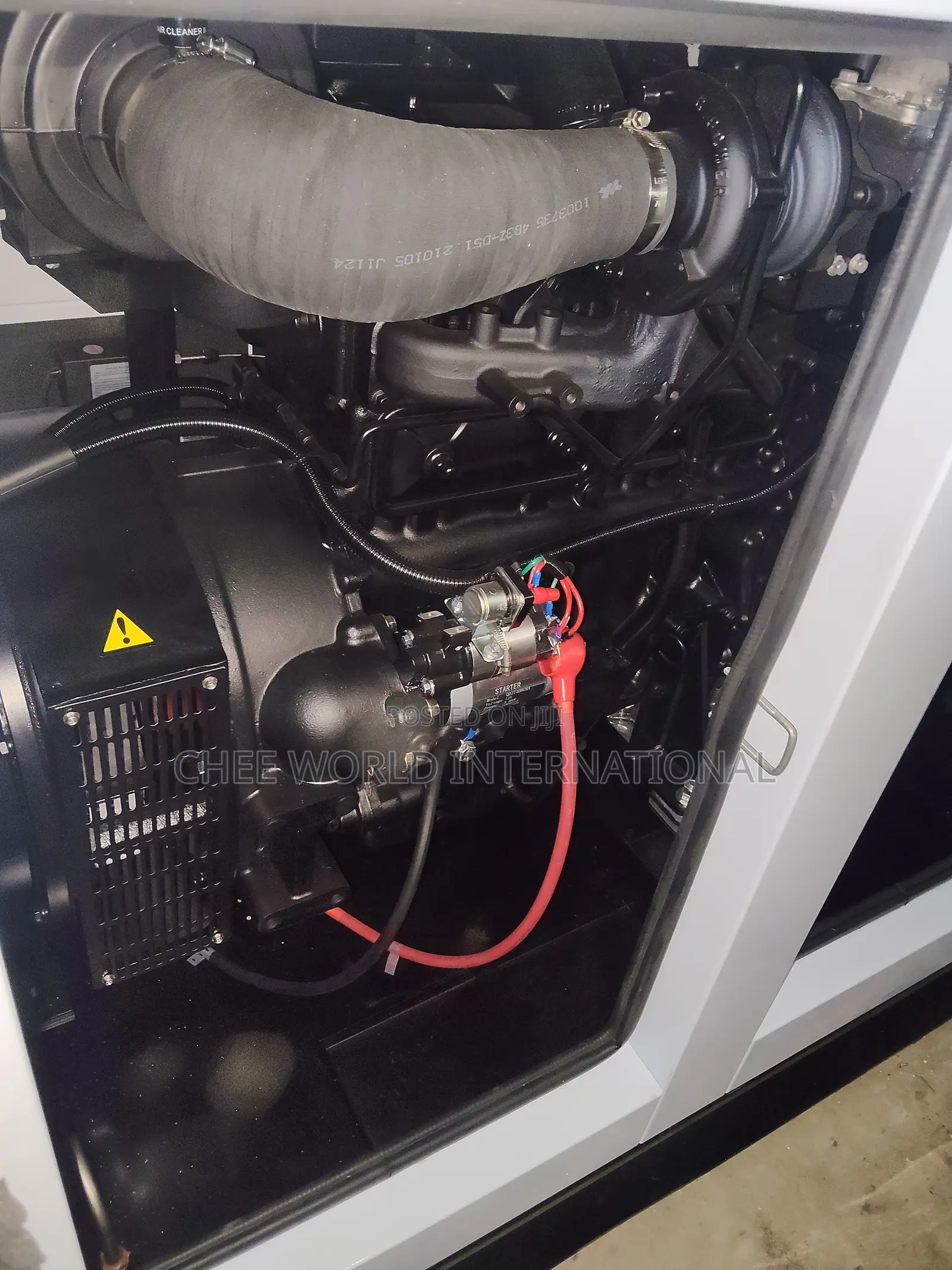 100kVA Original Perkins Silent/Soundproof Diesel Generator coper Coil