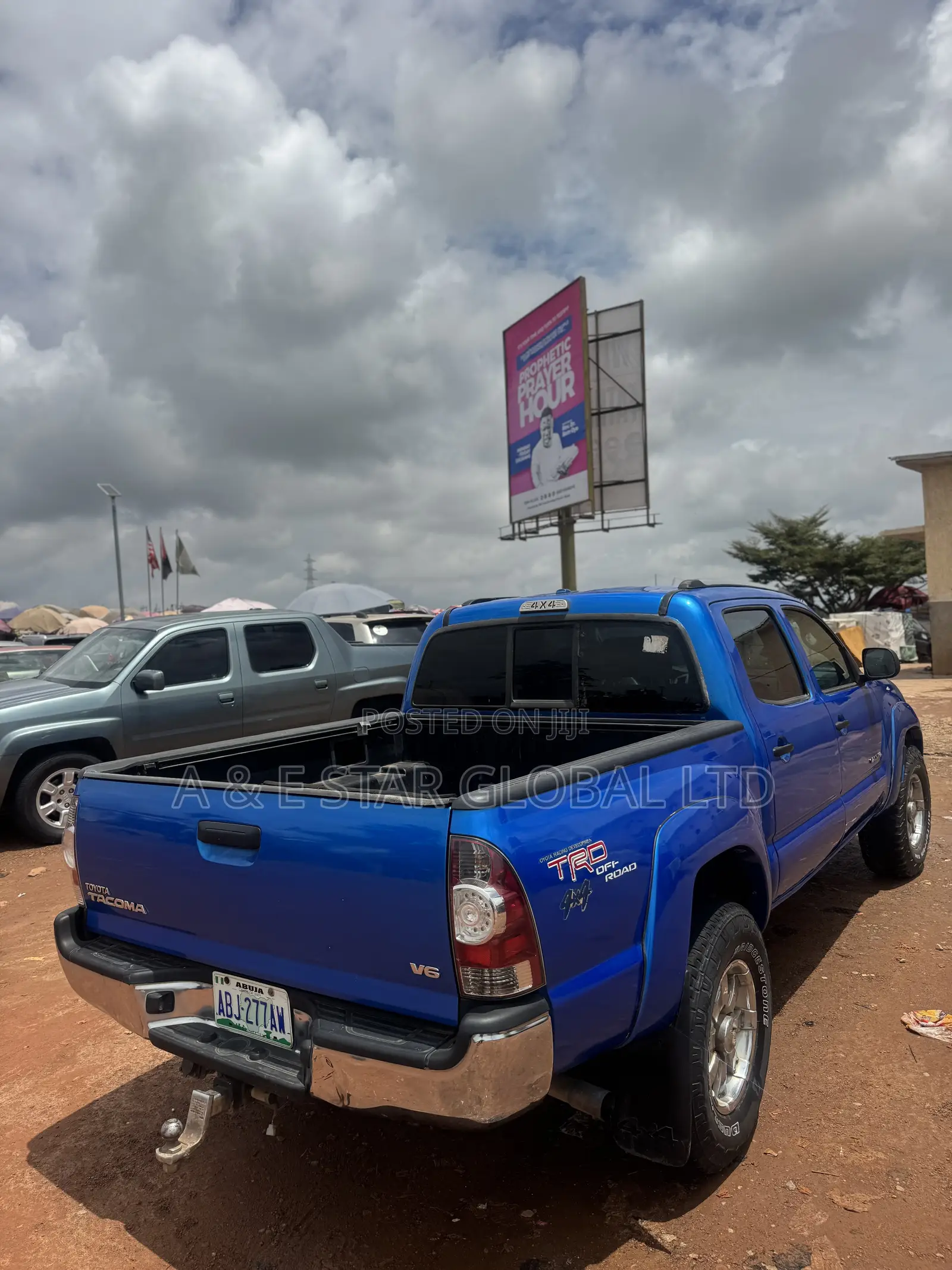 Toyota Tacoma Double Cab V6 2011 Blue