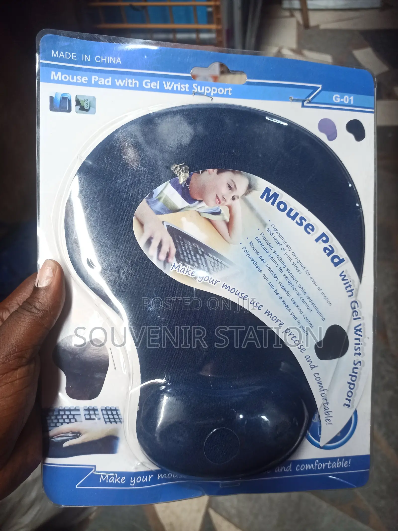 Wrist Support Mouse Pad