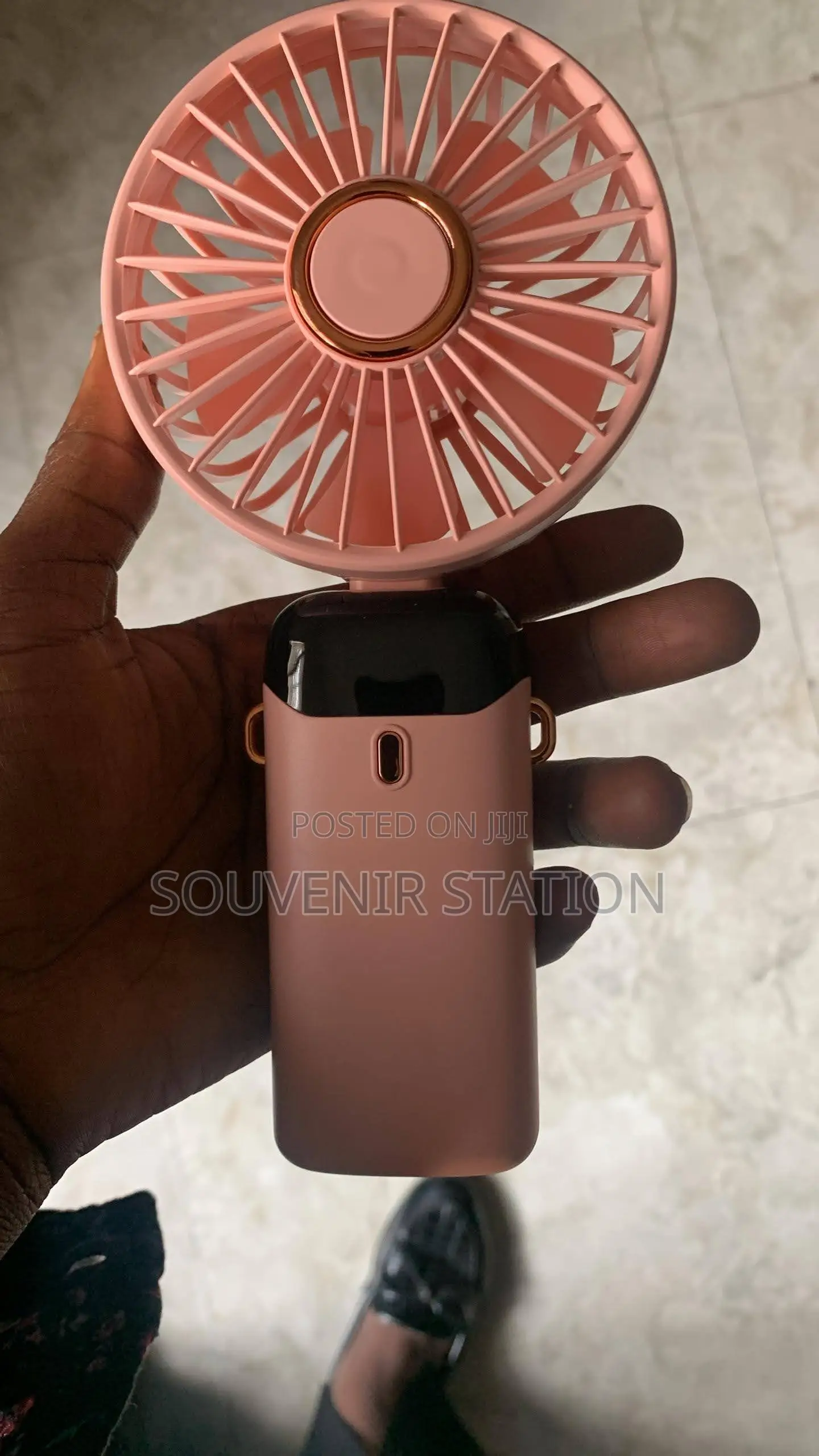 Digital Display Rechargeable Mini Handfan