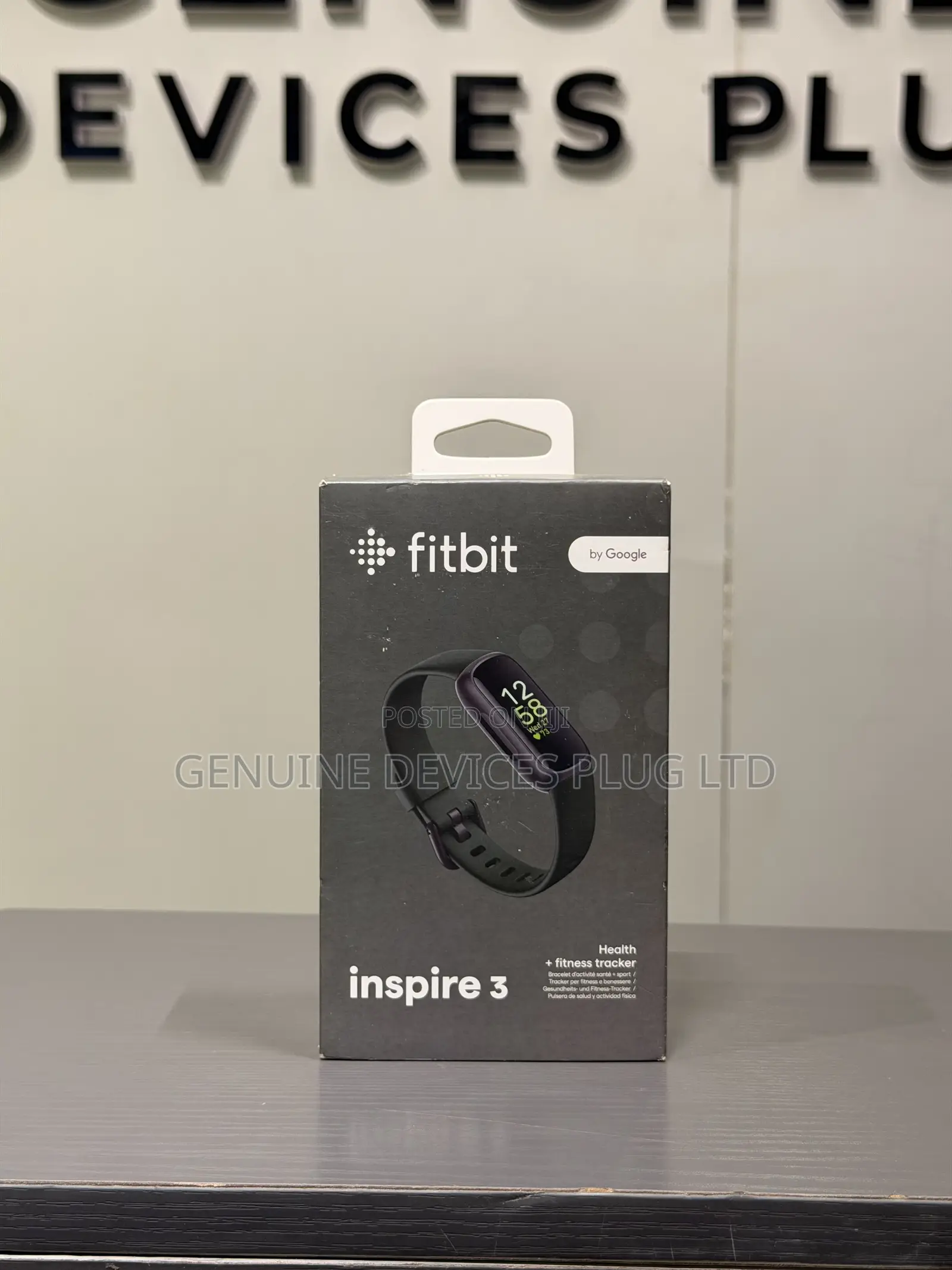 Google Fitbit Inspire 3 - Morning Glow/Black