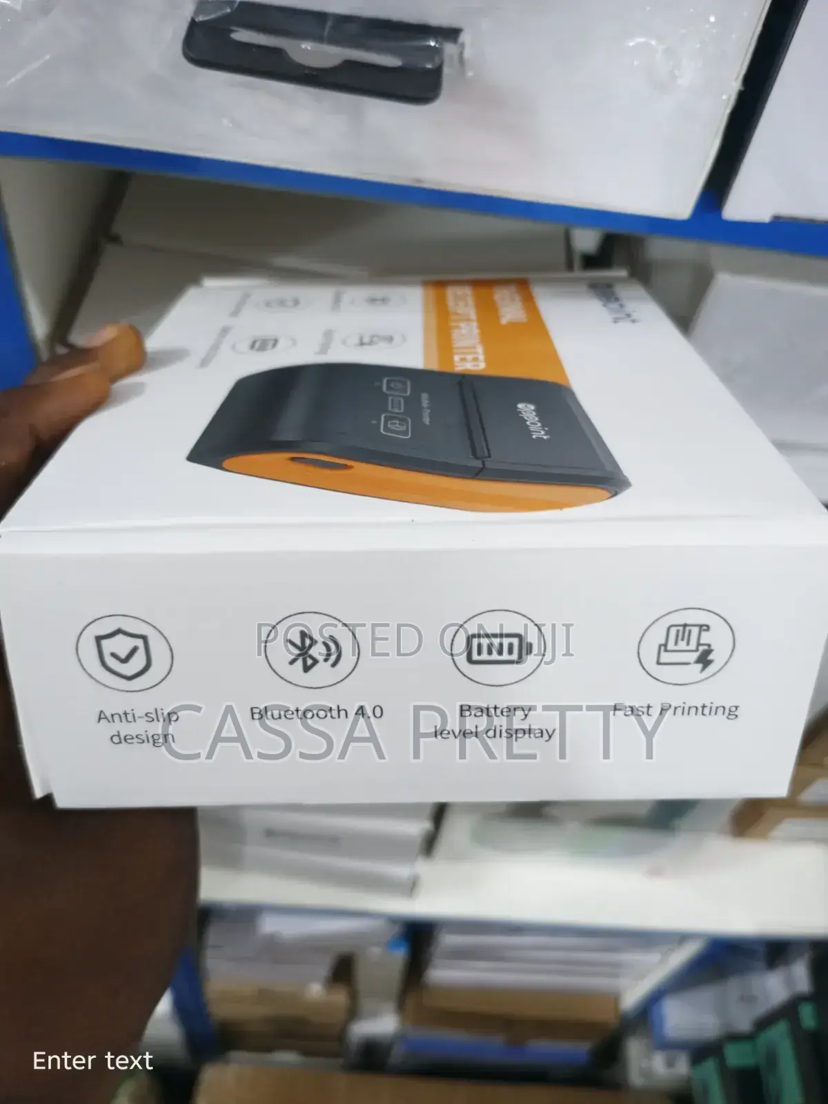 Hippoint Thermal Receipt Printer - Portable Bluetooth Printer