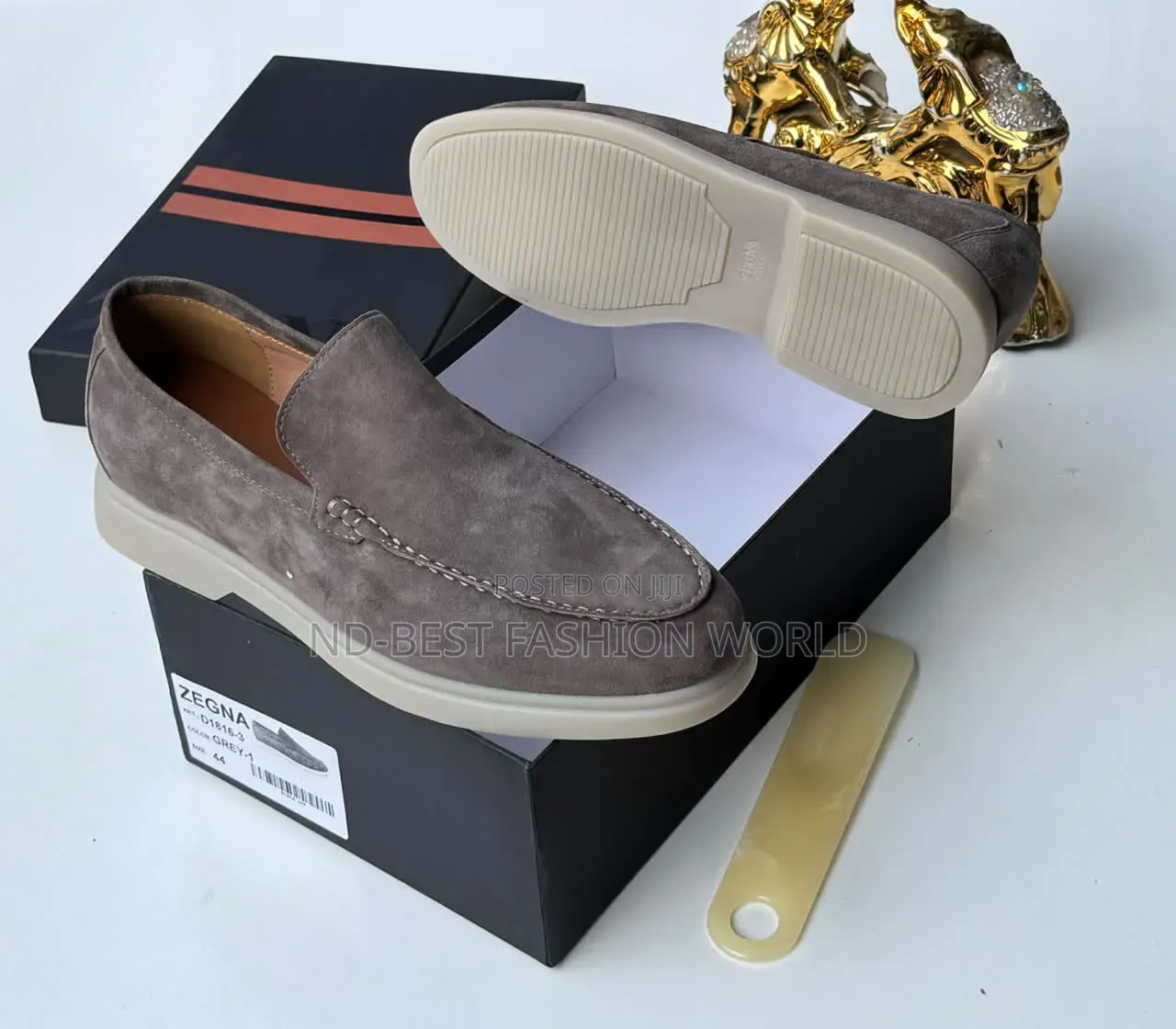 Zegna Suede Shoes