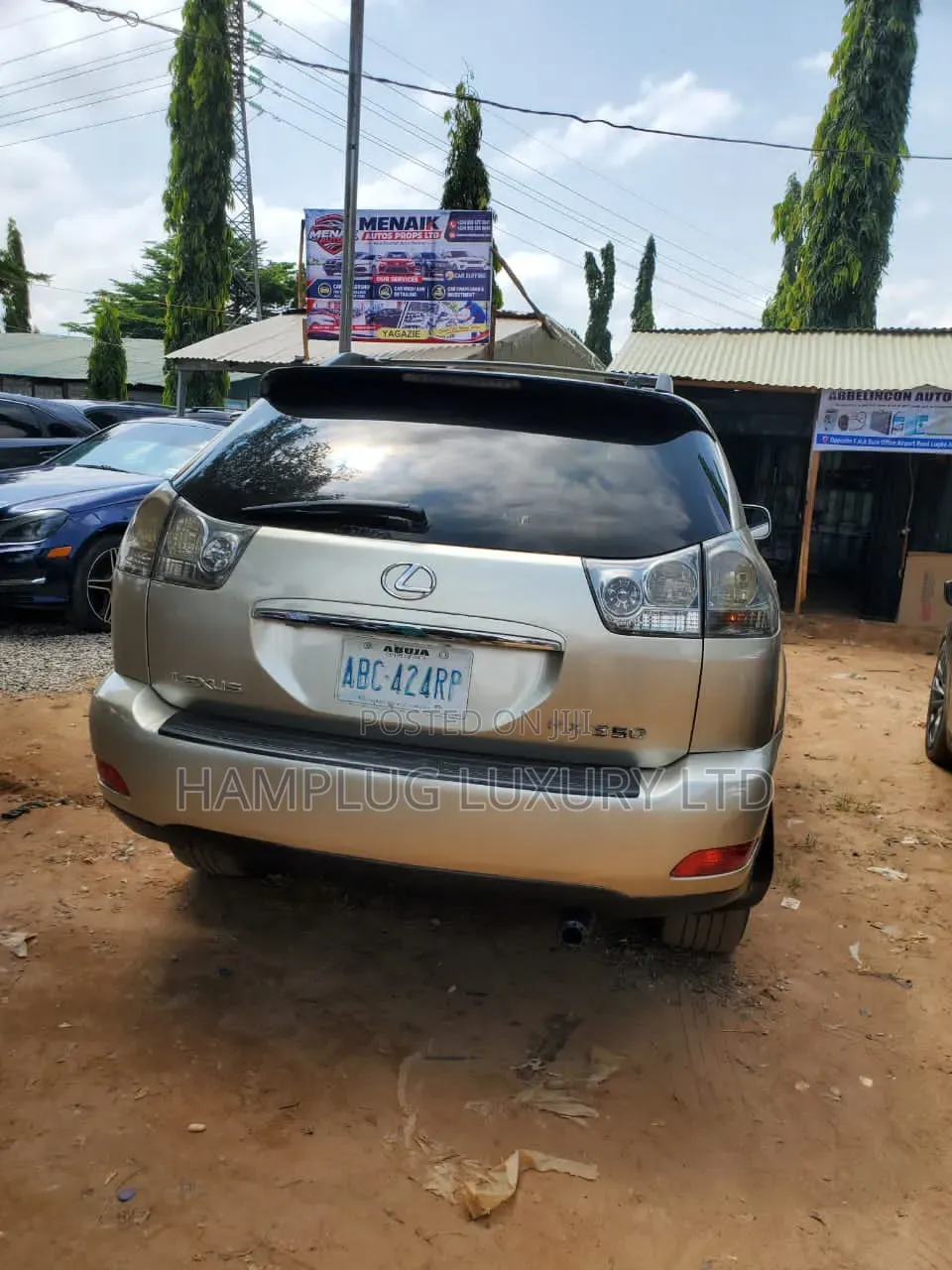 Lexus RX 2008 Gold