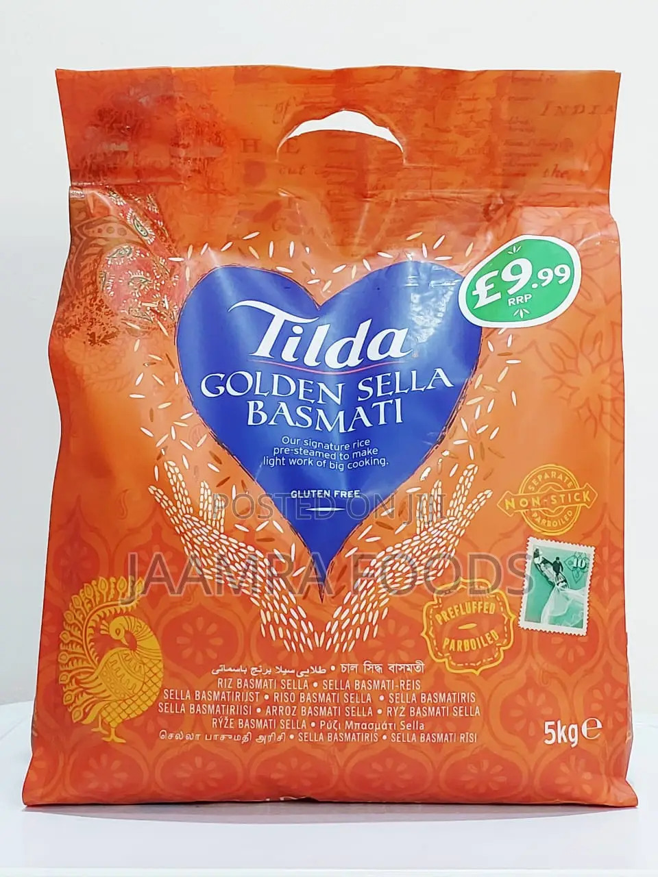 Tilda Golden Sella Basmati Rice {5KG}