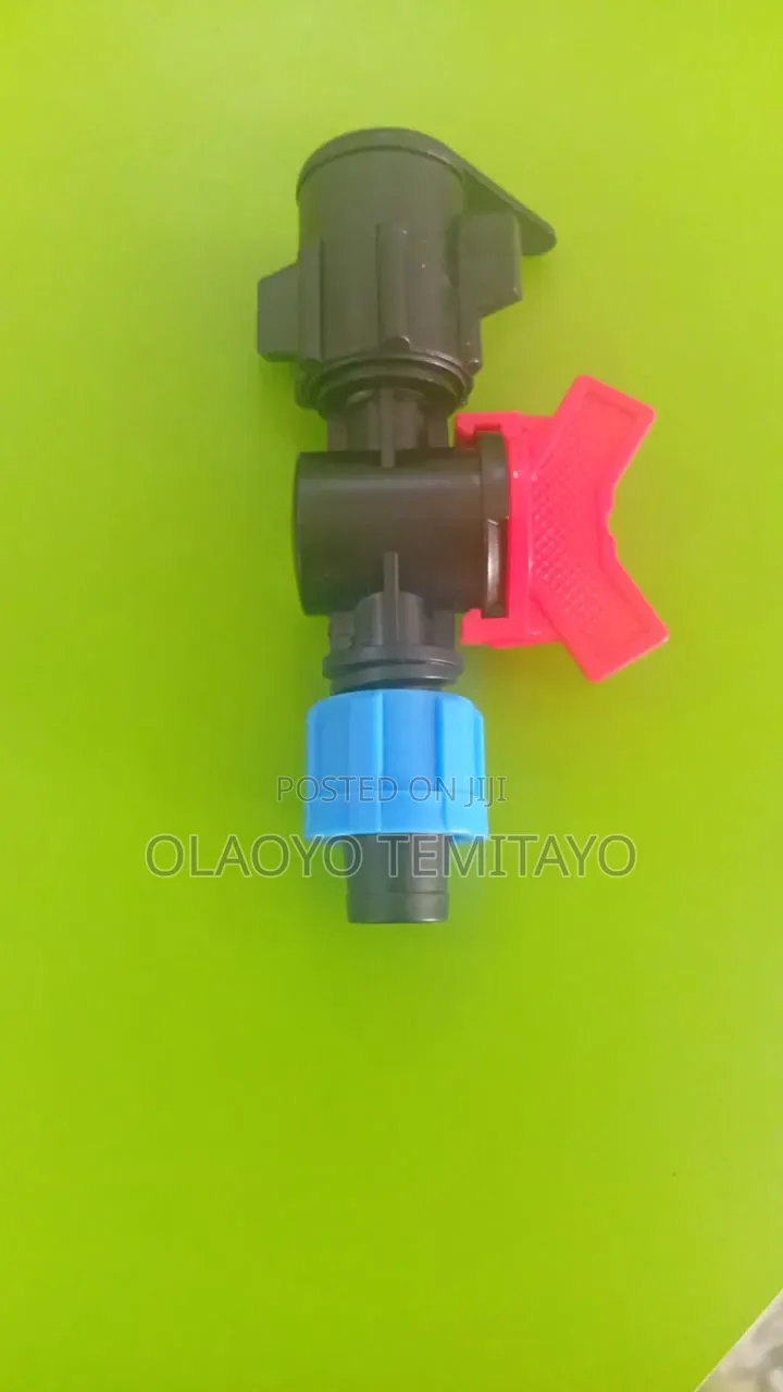 Layflat Connector With Valve