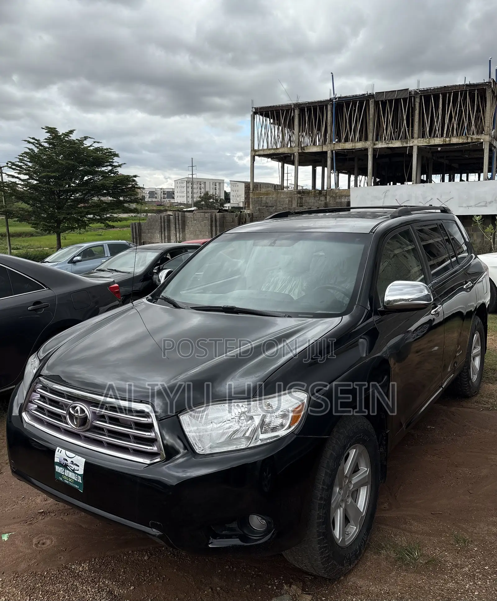 Toyota Highlander 2008 Black