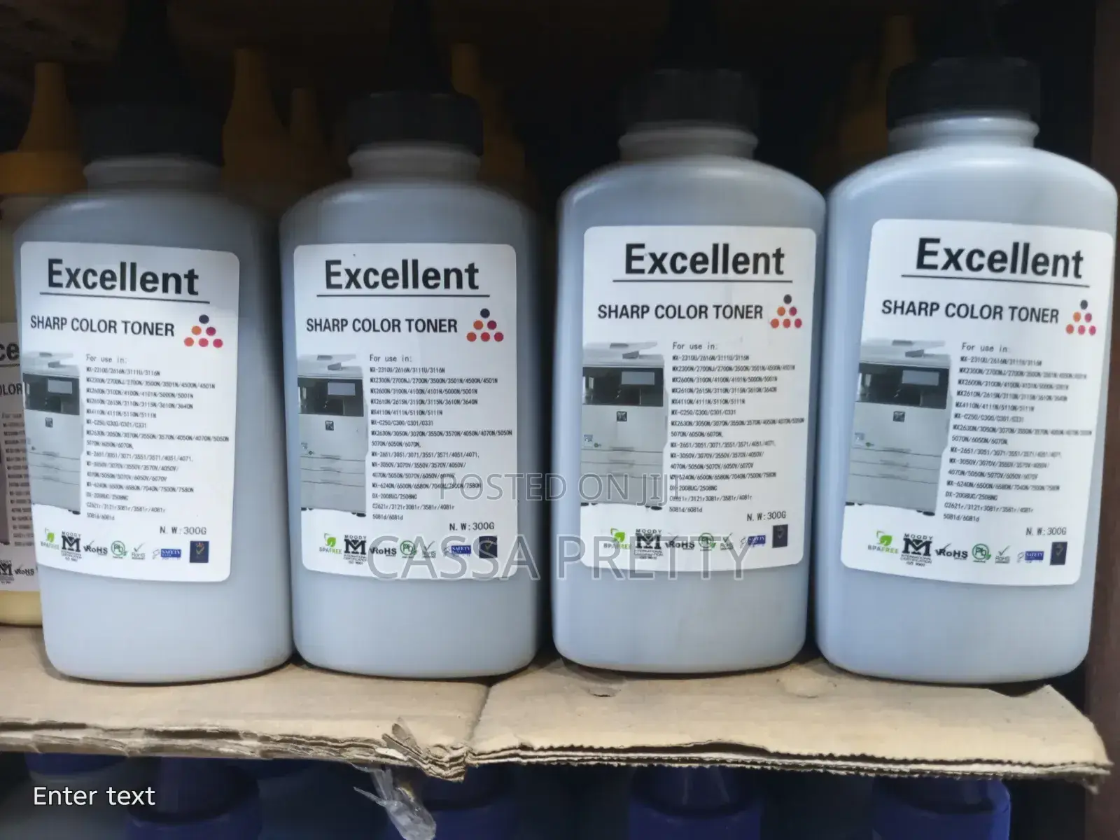 Excellent Sharp Color Toner - 300g Bottle