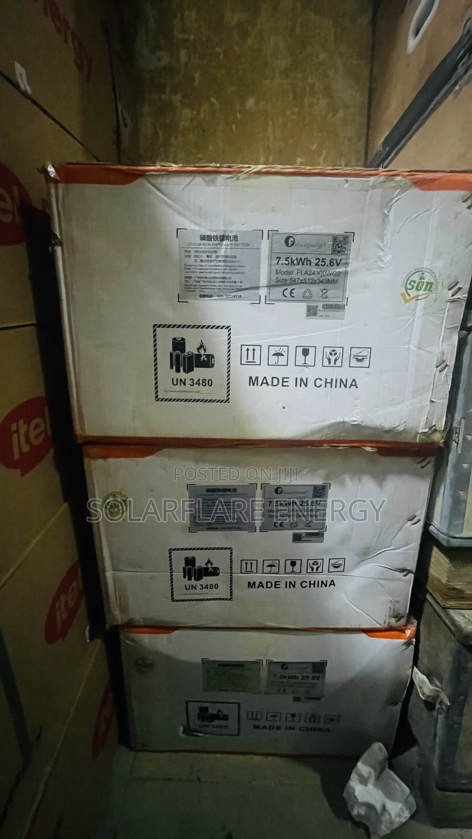 Felicity 7.5kwh Lithium Battery