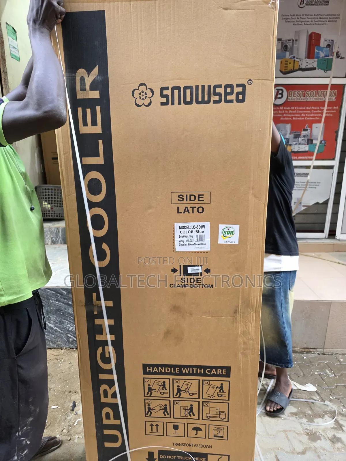 Snowsea Chiller 500 Litres High Performance Display Fridge
