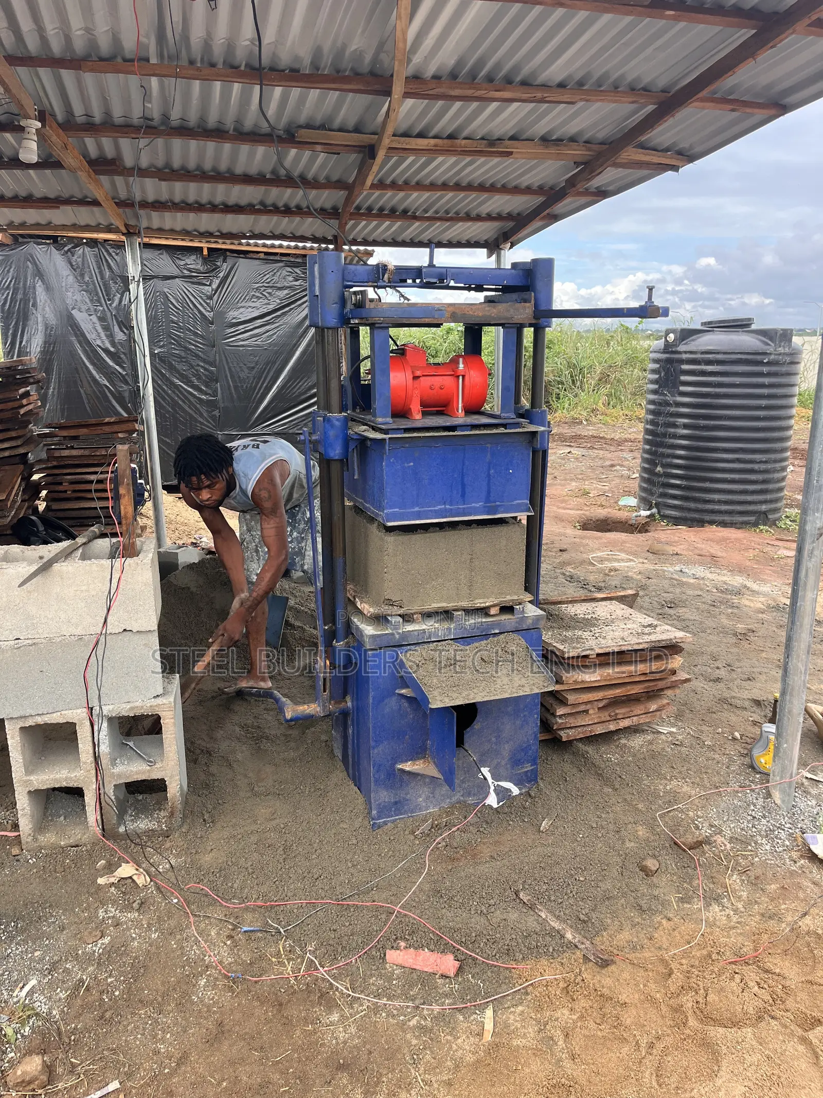 St4 Block Making Machine