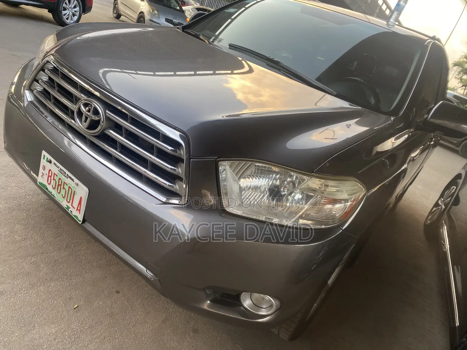 Toyota Highlander Limited 4x4 2008 Gray