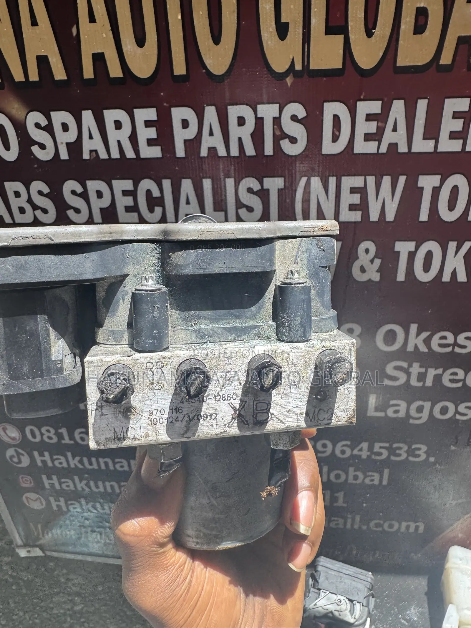 Toyota Corolla 2019 ABS Brake Pump – Tokunbo