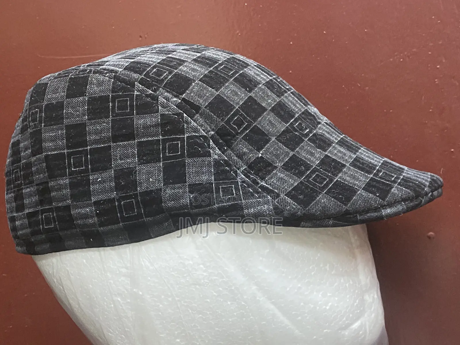 Men's Panama Cap - Grey