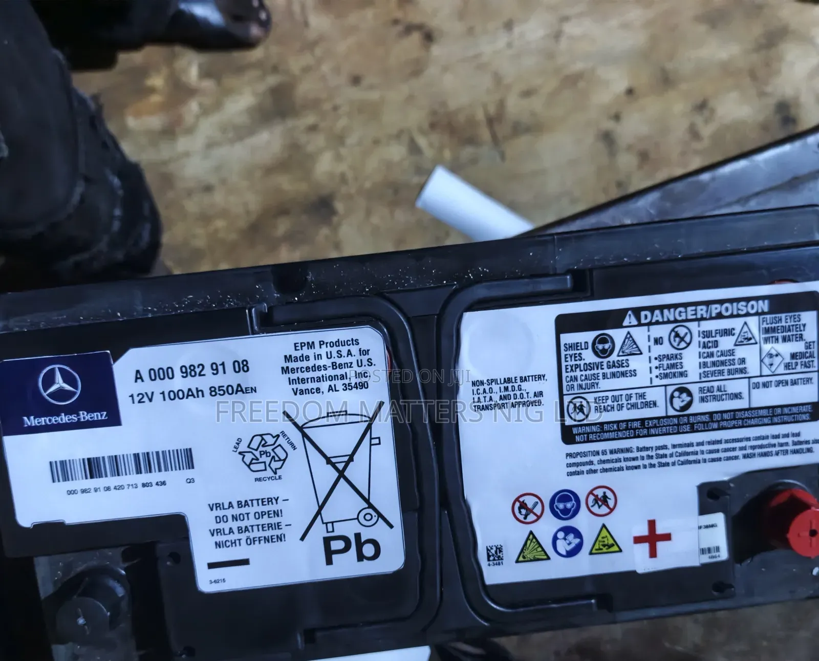 Mercedes Benz Battery Agm