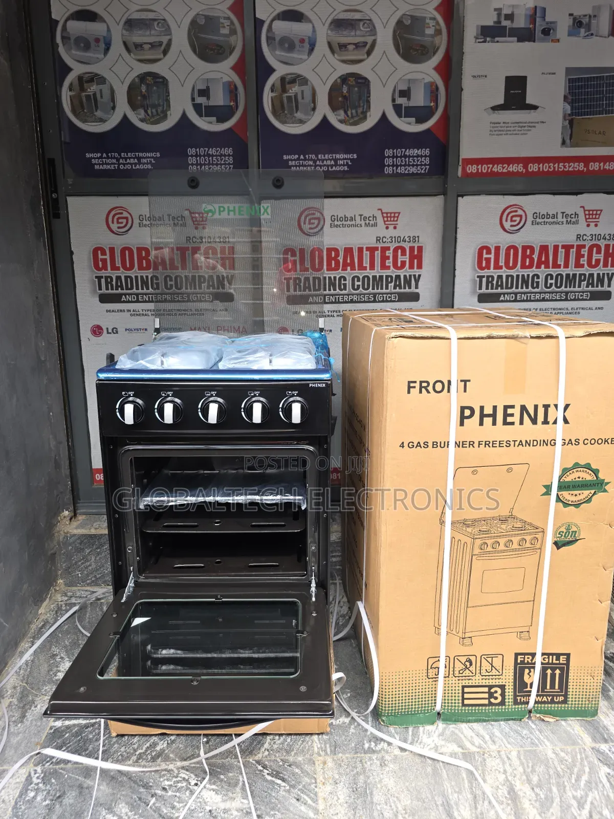 Phenix 5050 Standing Gas Cooker With Oven