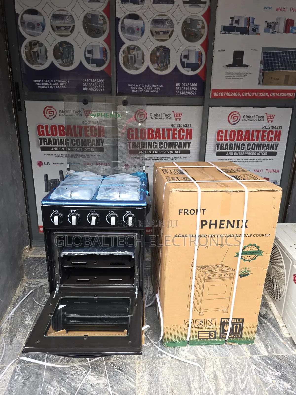Phenix 5050 Standing Gas Cooker With Oven