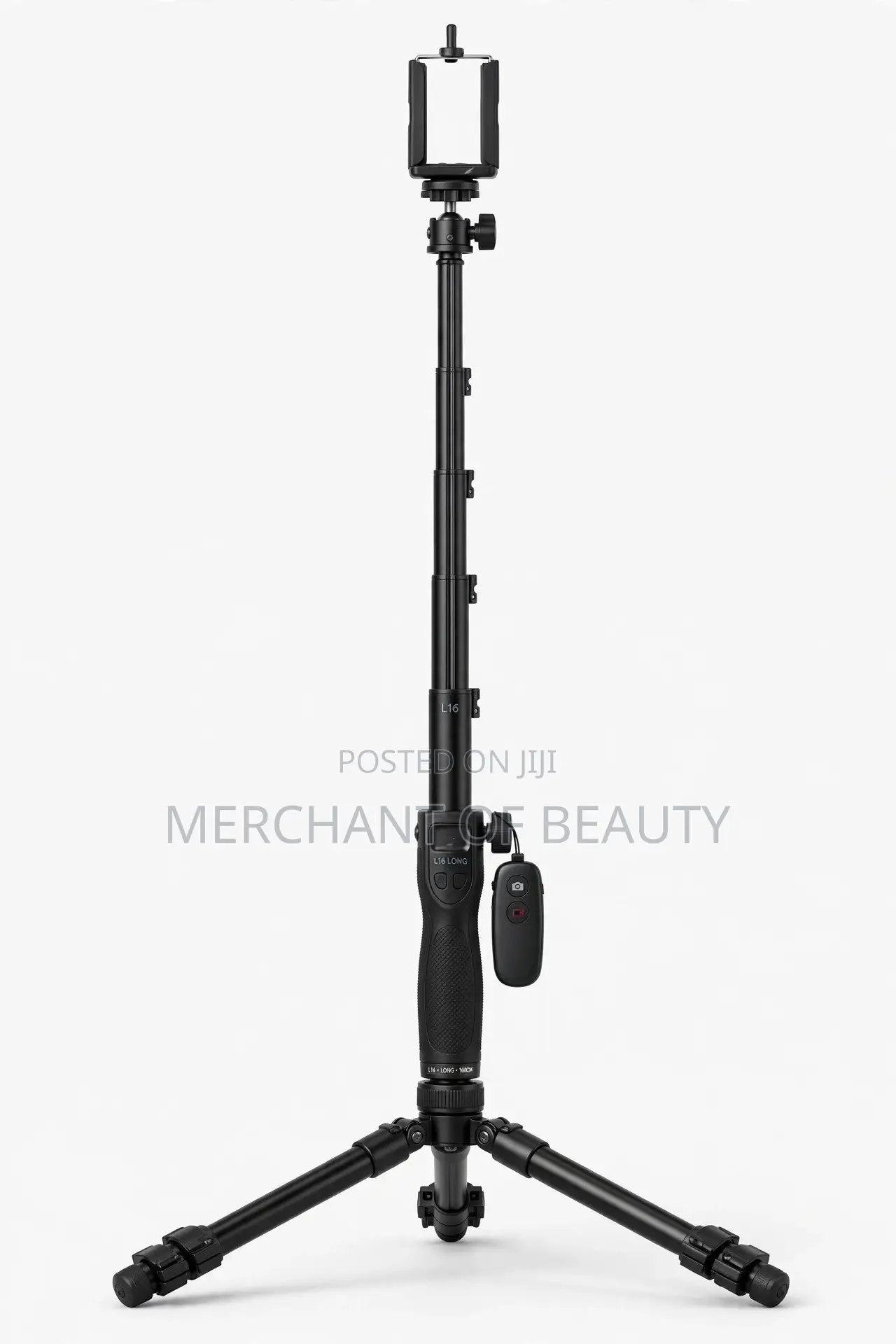 Brand New L16 LONG Tripod Selfie Stick Stable Bluetooth Remote Sealed