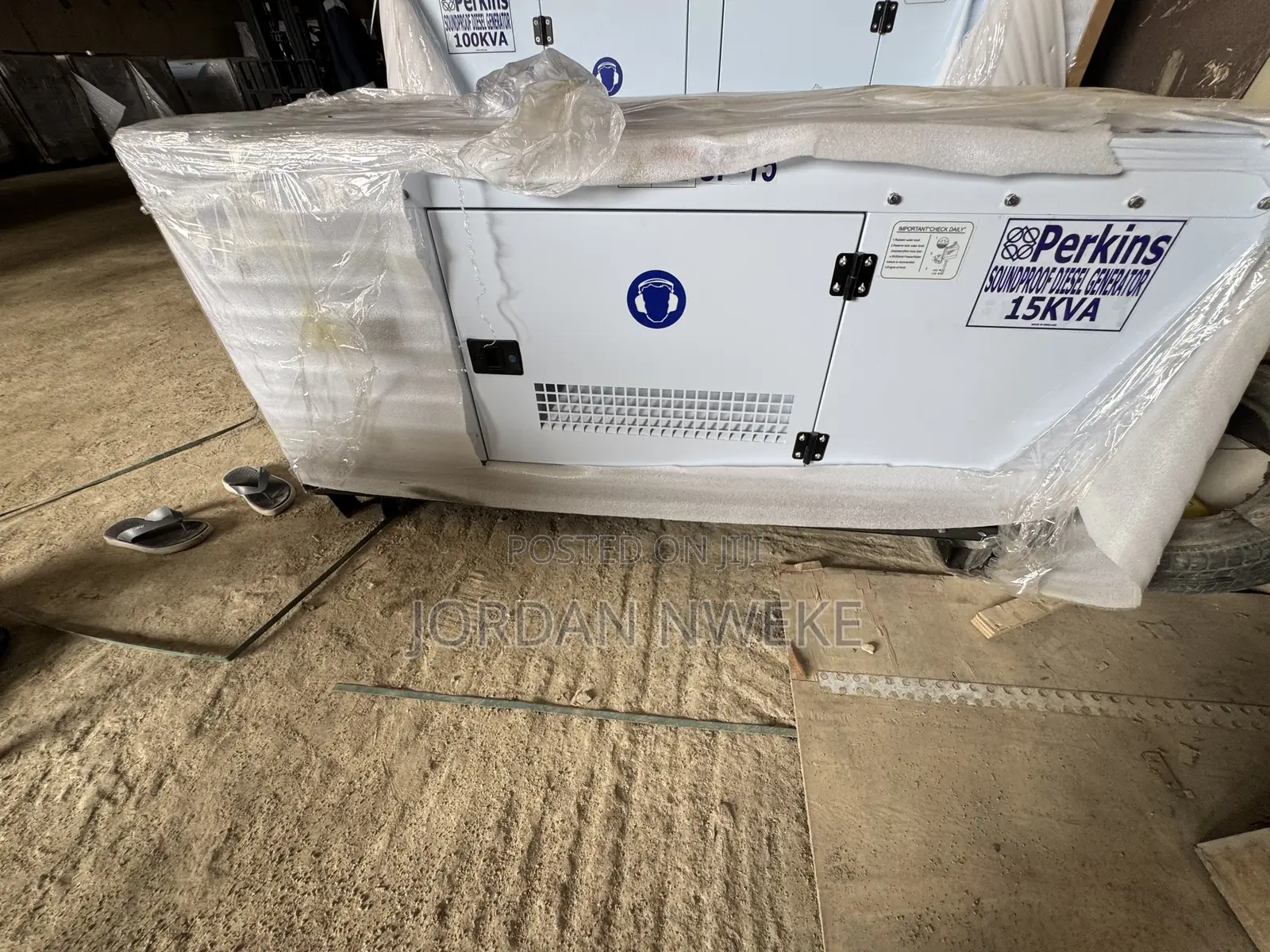 Quality 15KVA Perkins Soundproof Diesel Generator Etc 100%copper Coil