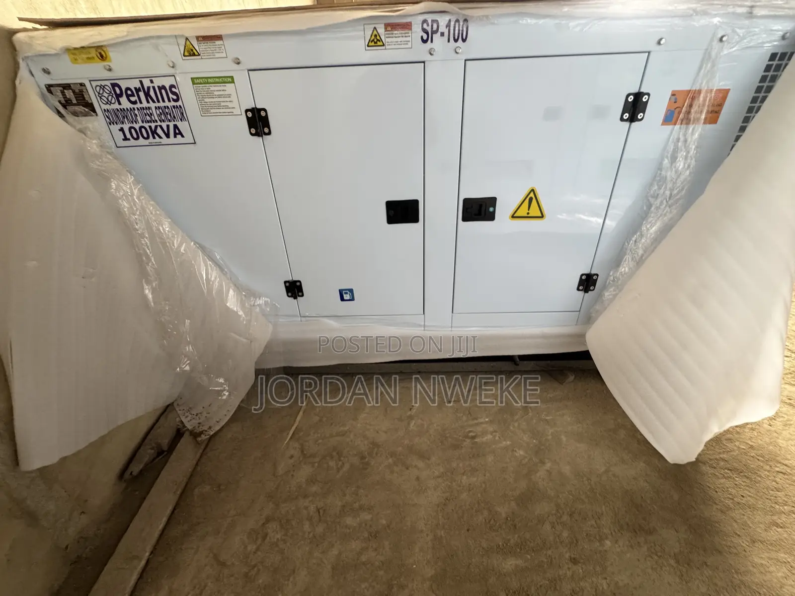 SP {100KVA} Perkins Soundproof Diesel Generator Etc 100%copper Coil