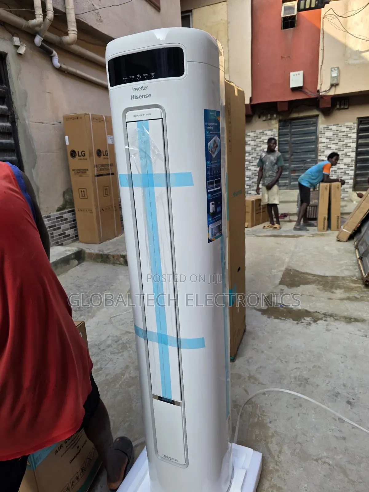 Hisense 3HP Inverter Standing AC – Powerful Cooling, Lower Energy