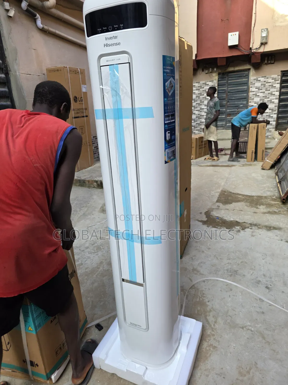 Hisense 3HP Inverter Standing AC – Powerful Cooling, Lower Energy