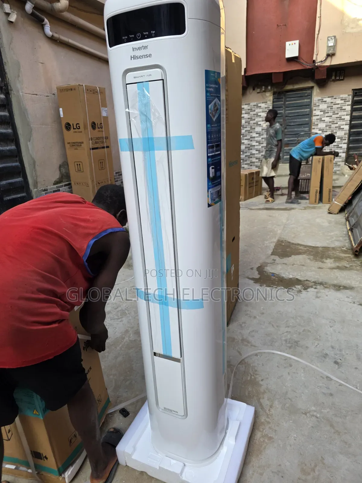 Hisense 3HP Inverter Standing AC – Powerful Cooling, Lower Energy
