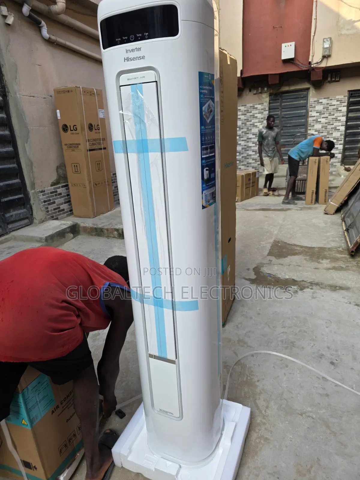 Hisense 3HP Inverter Standing AC – Powerful Cooling, Lower Energy