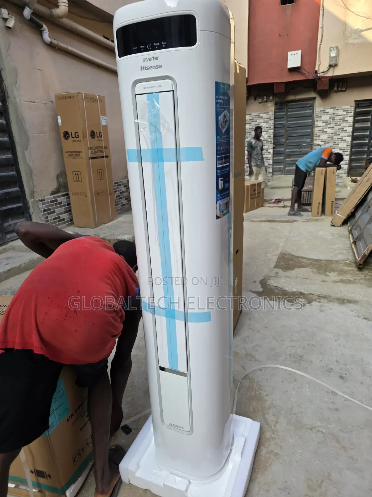 Hisense 3HP Inverter Standing AC – Powerful Cooling, Lower Energy