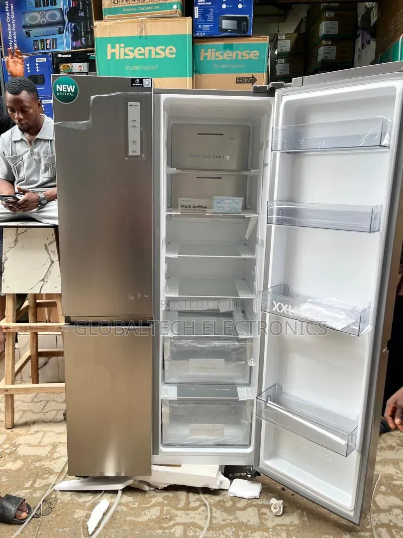 Hisense REF 87WS – 637L Side-by-Side Inverter Refrigerator