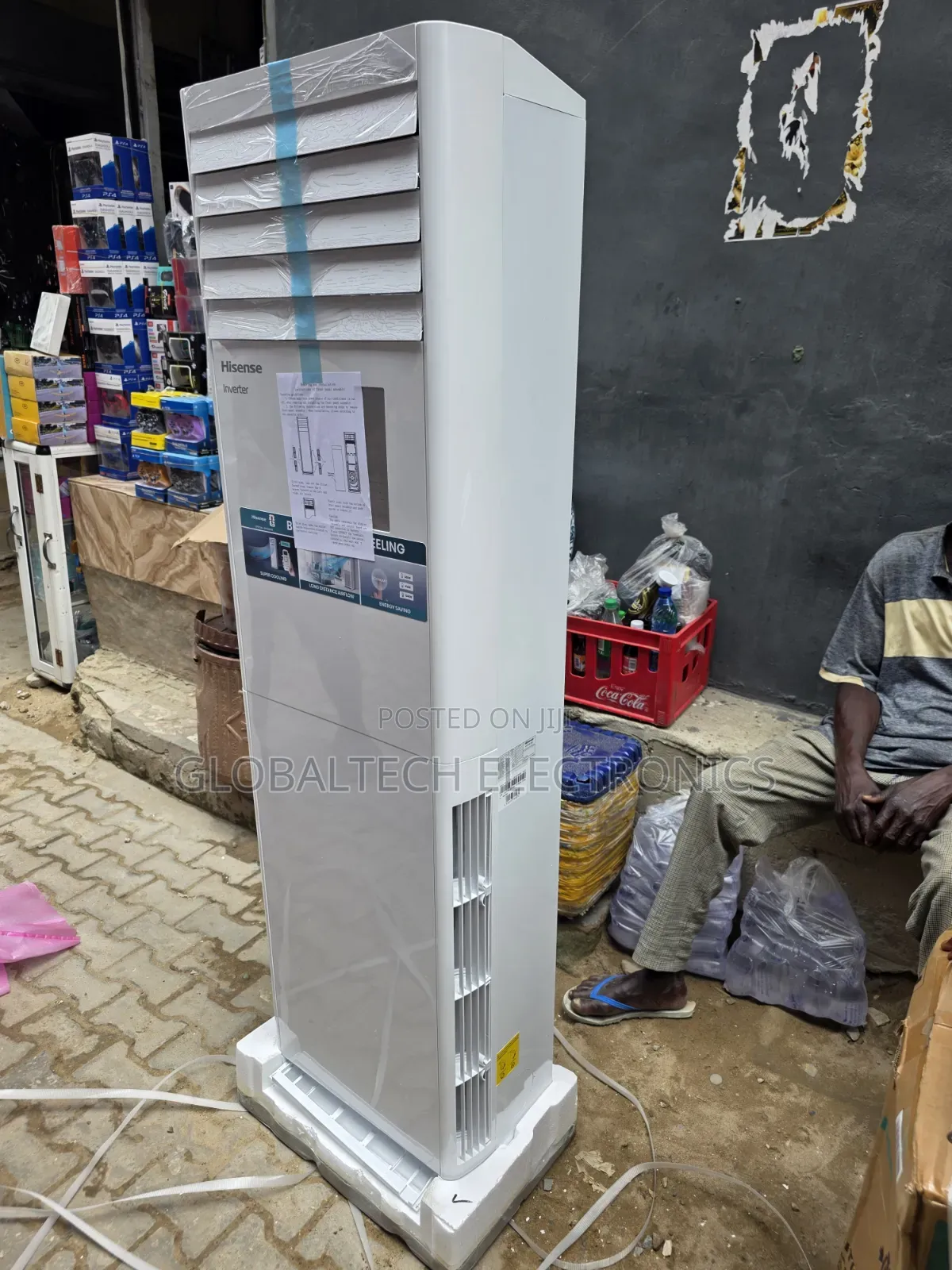 Hisense 3HP Inverter Standing AC – Powerful Cooling, Energy Saving