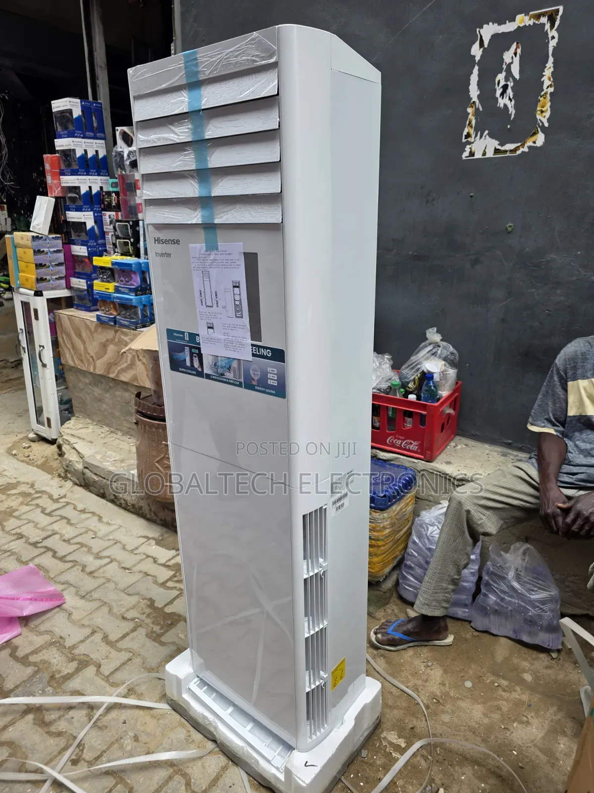 Hisense 3HP Inverter Standing AC – Powerful Cooling, Energy Saving