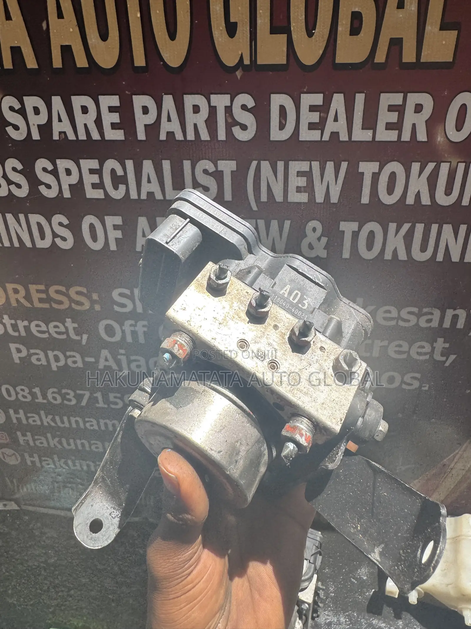 Mitsubishi L200 2015–2018 ABS Brake Control Unit