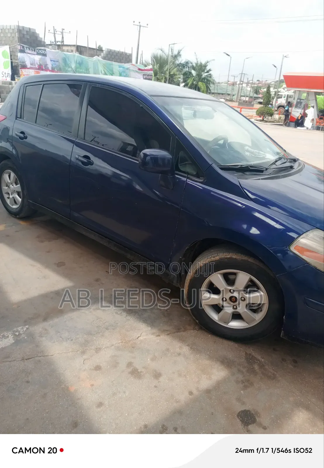 Nissan Versa 2008 Blue