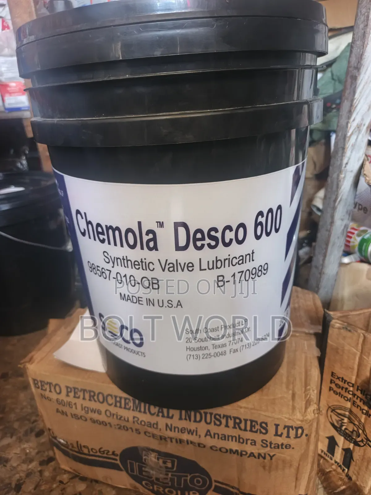 Chemola Desco 600 Synthetic Valve Lubricant