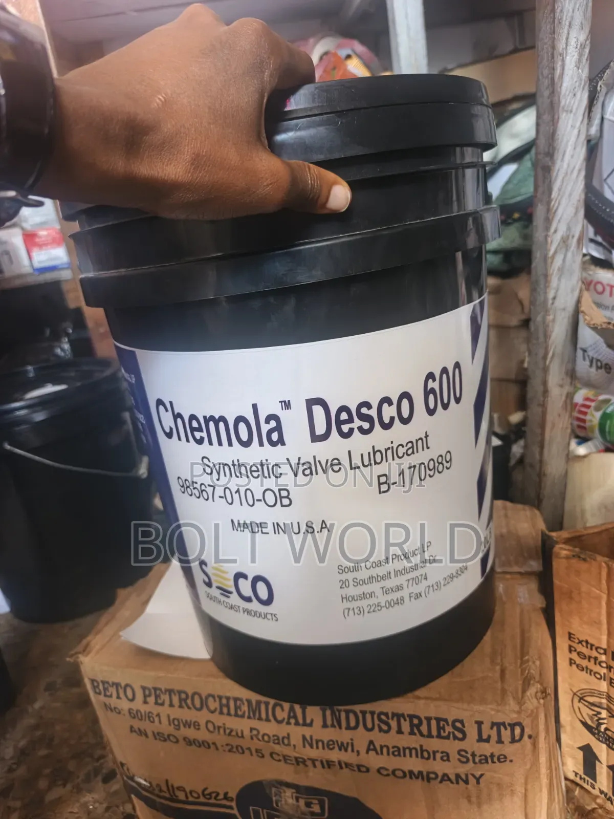 Chemola Desco 600 Synthetic Valve Lubricant