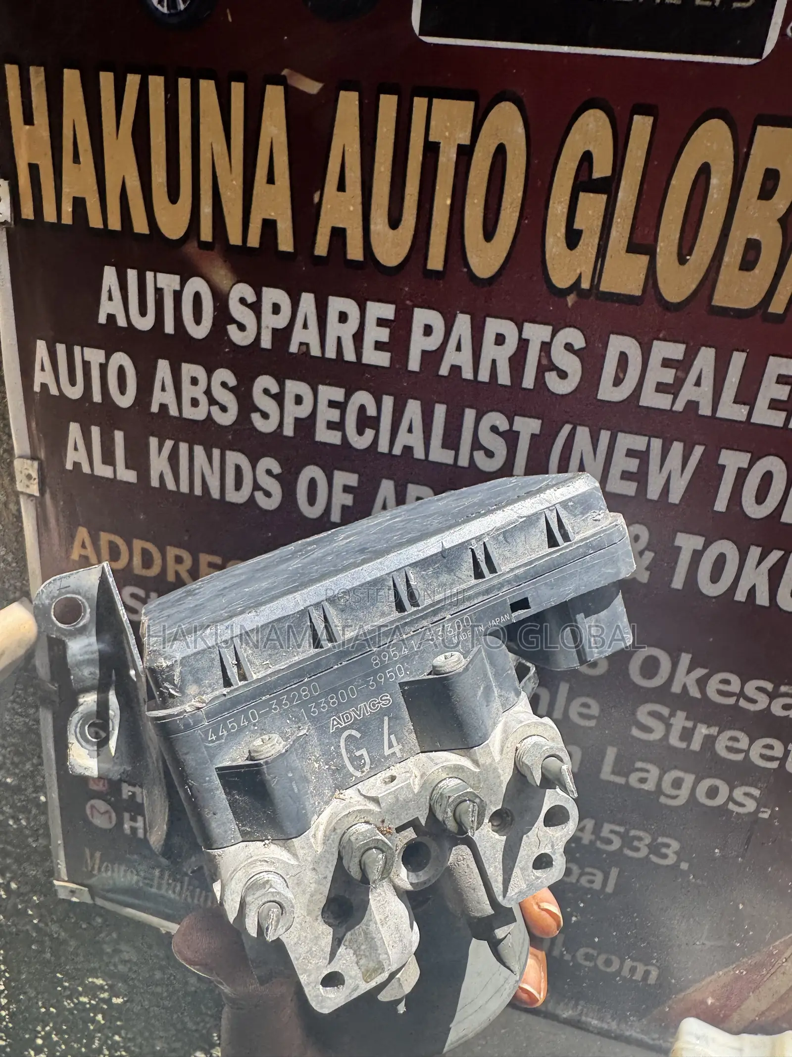 Lexus ES350 2013 ABS Brake Control Unit
