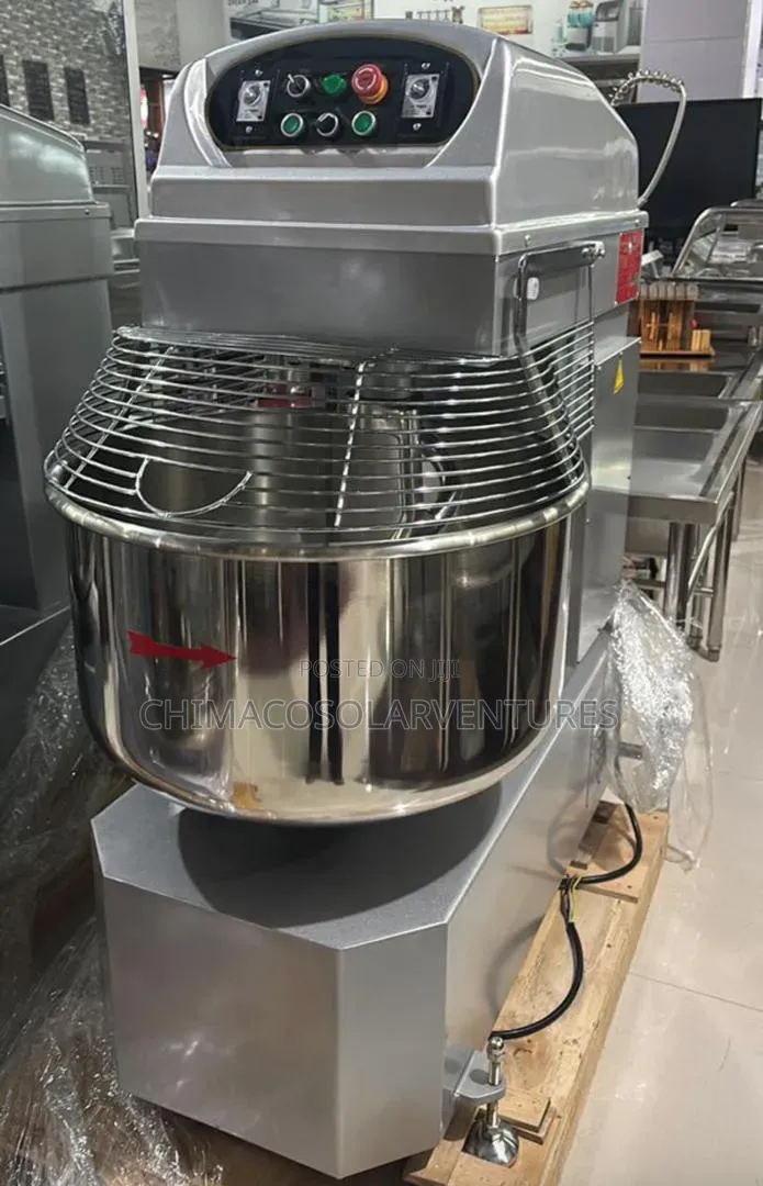 Heavy Duty 1-Bag Spiral Dough Mixer (130L Capacity) - Clean & Tested