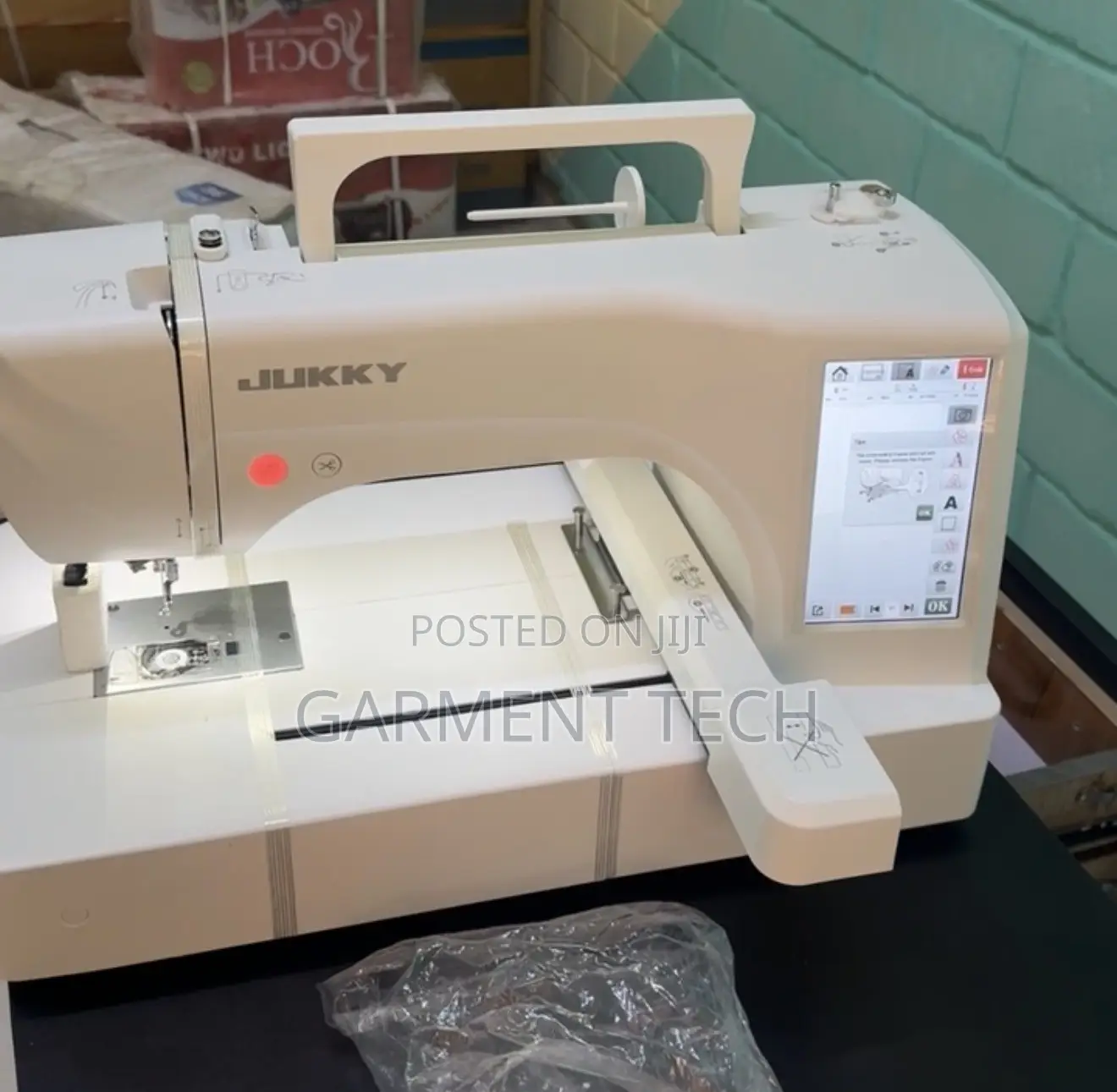 Jukky Brand New ES6 Embroidery Monogram Machine