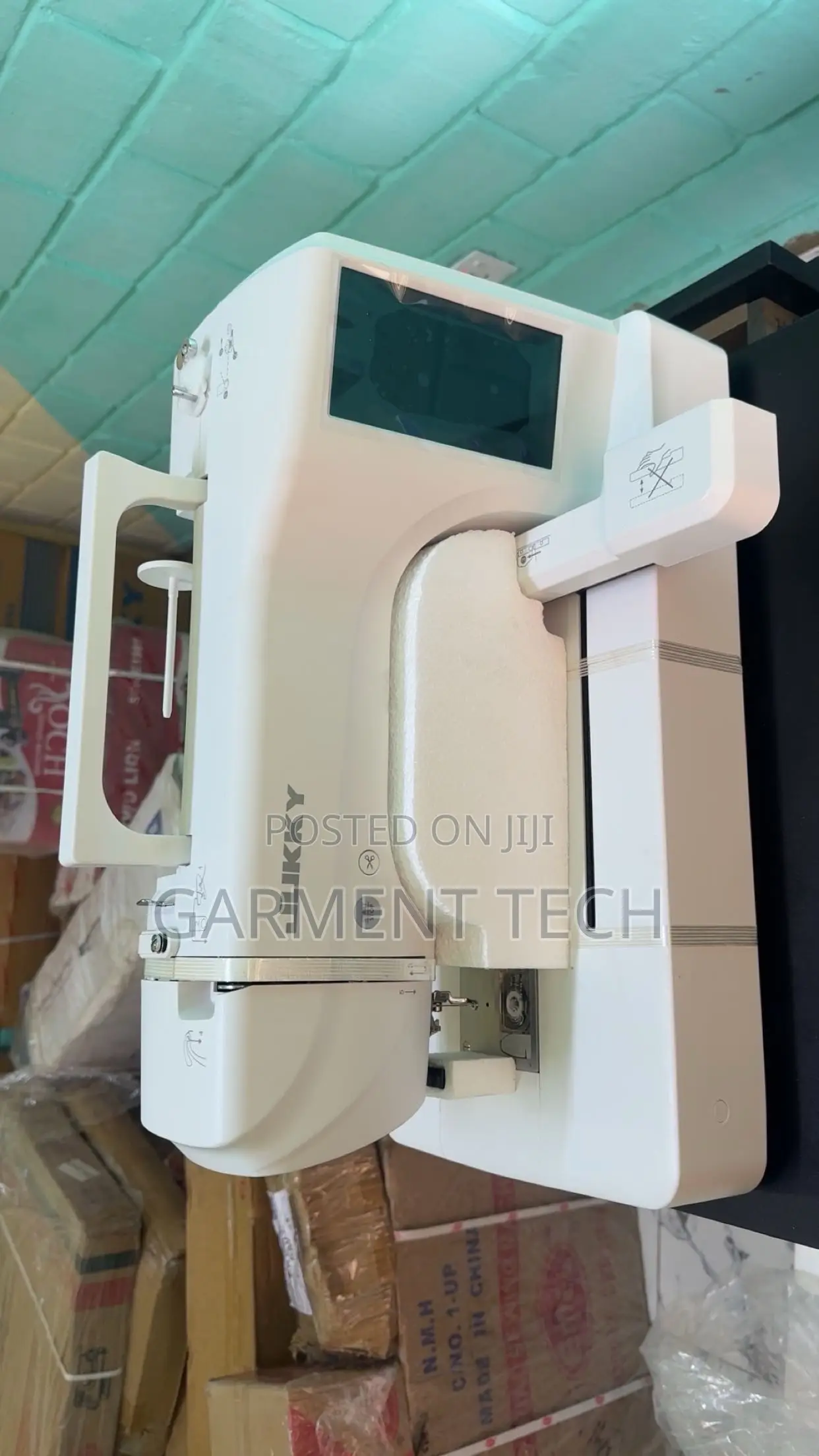 Jukky Brand New ES6 Embroidery Monogram Machine
