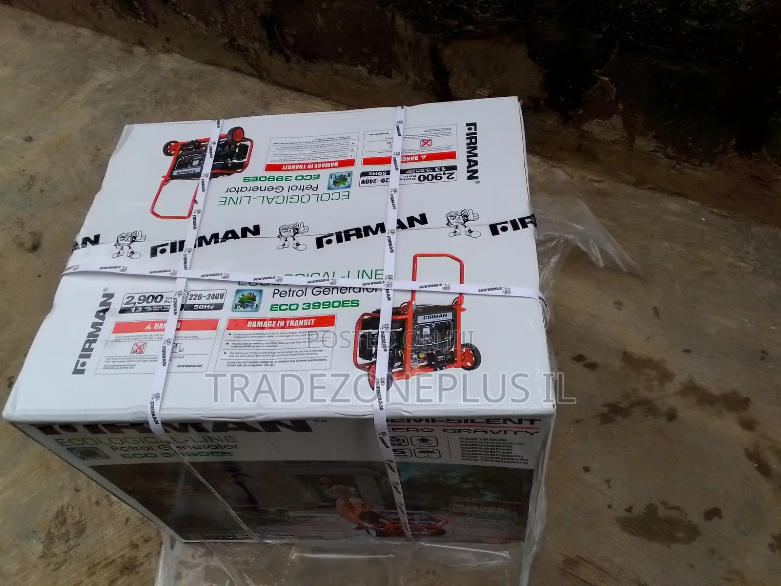 Firman ECO 3990ES Generator Ready for Use