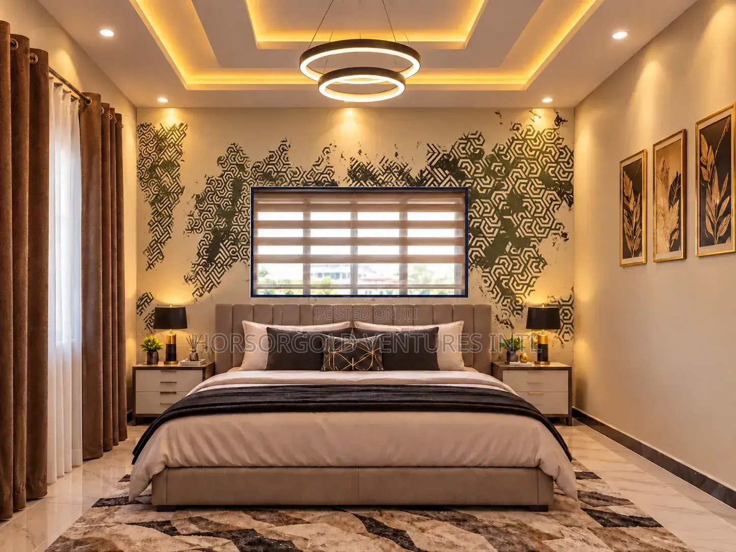Bed Head Decorative Design