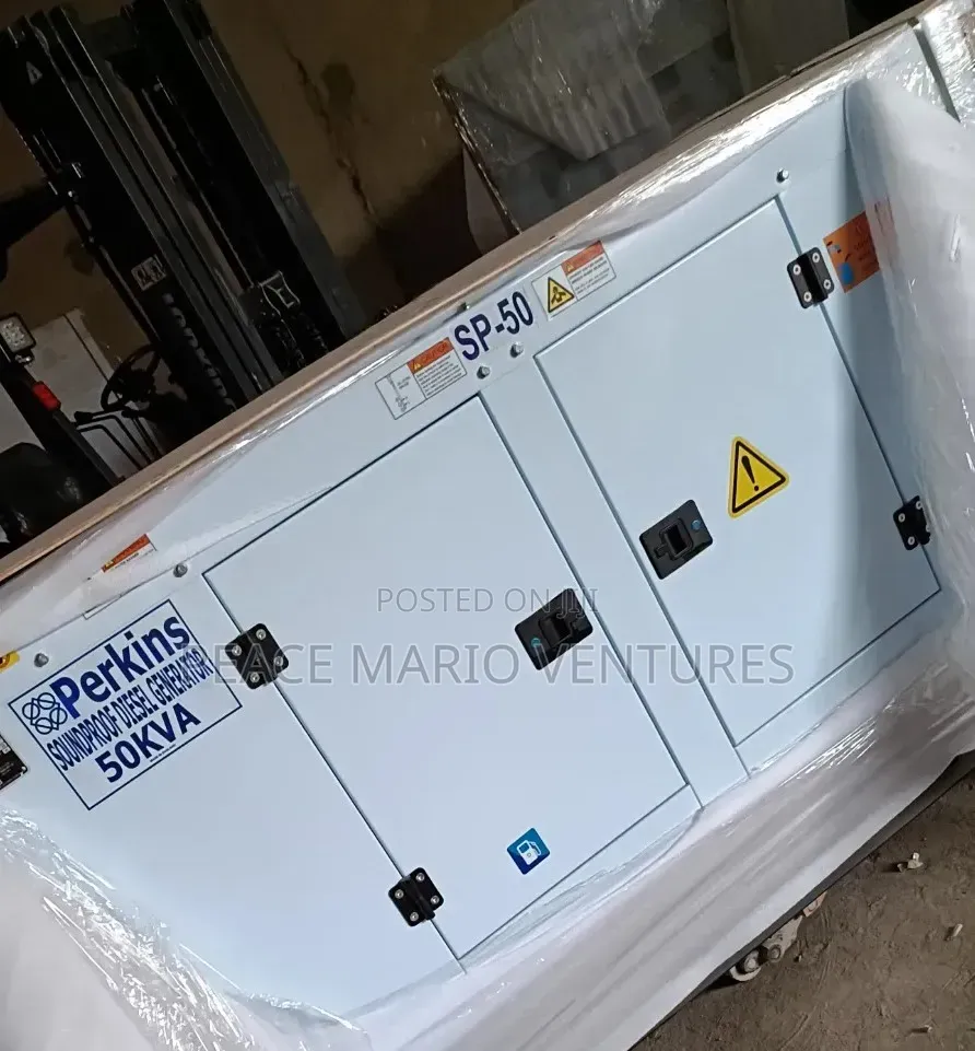 Perkins 50kva Soundproof Diesel Generator Brand New With Warranty