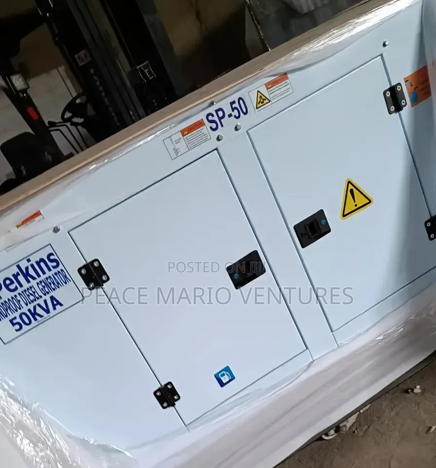 Perkins 50kva Soundproof Diesel Generator Brand New With Warranty