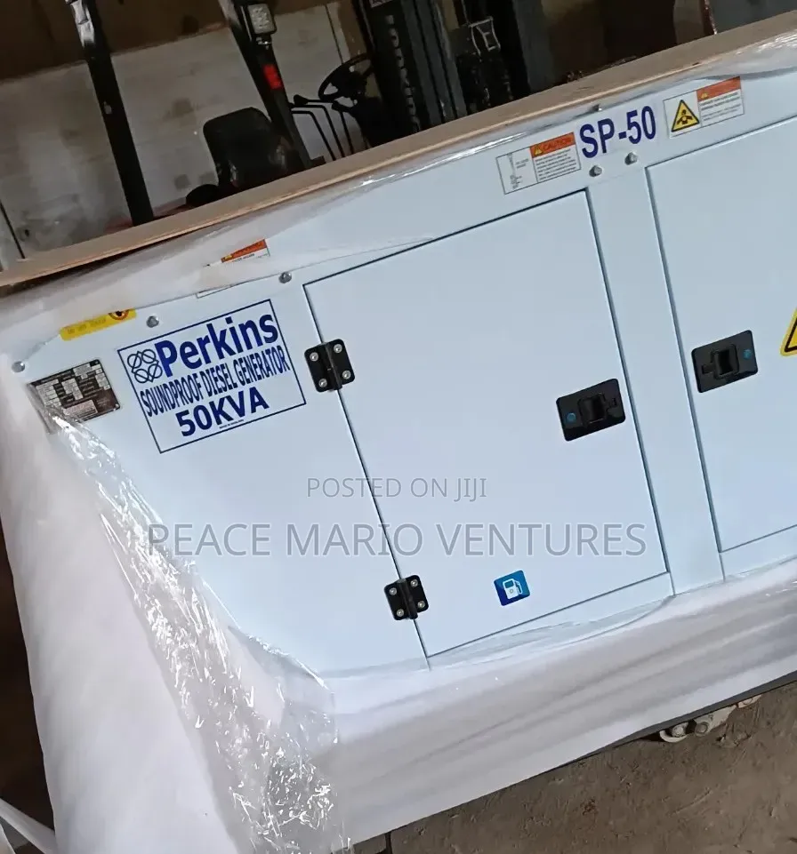 Perkins 50kva Soundproof Diesel Generator Brand New With Warranty